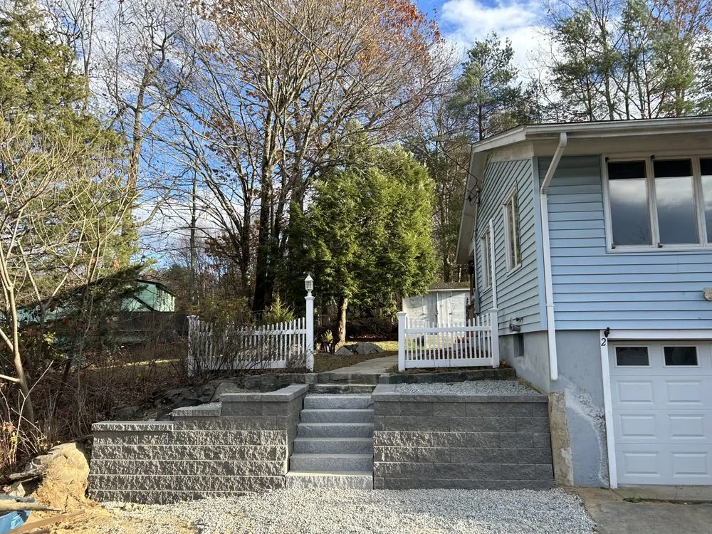 Custom lawn care service for beautiful yards in Fremont, NH by H Arseneau Earth Works