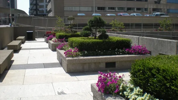 Top-rated garden landscaping with custom design in Detroit, MI by H-D Landscaping