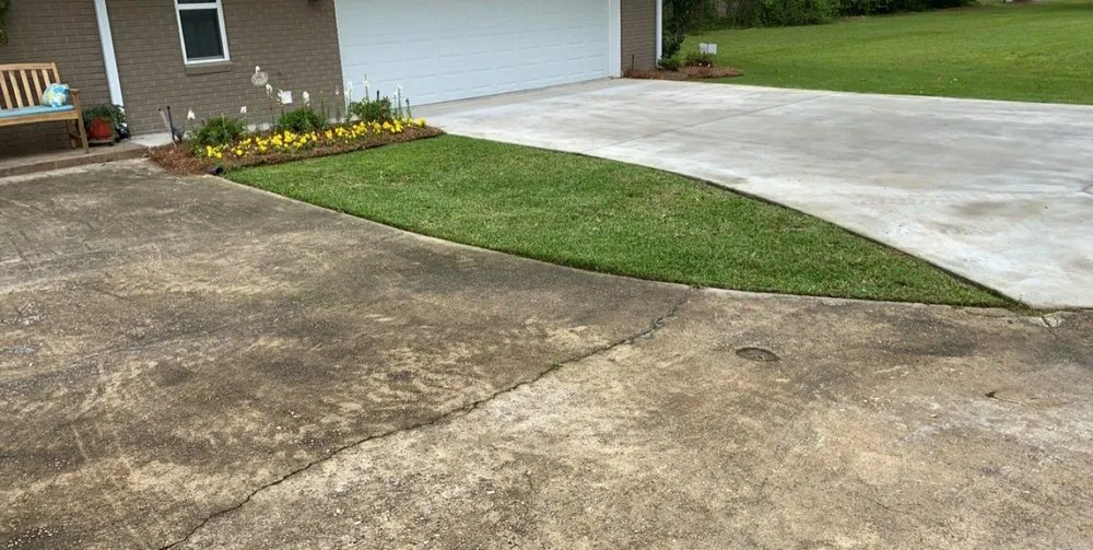 Affordable landscape installation with custom design across Monroe, LA - H Enterprises Lawn Service