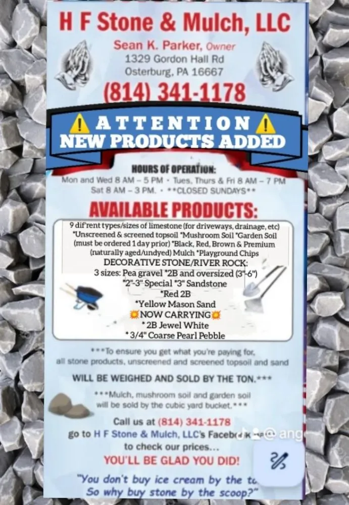 Trusted yard cleanup service for year-round maintenance in Osterburg, PA by H F Stone & Mulch