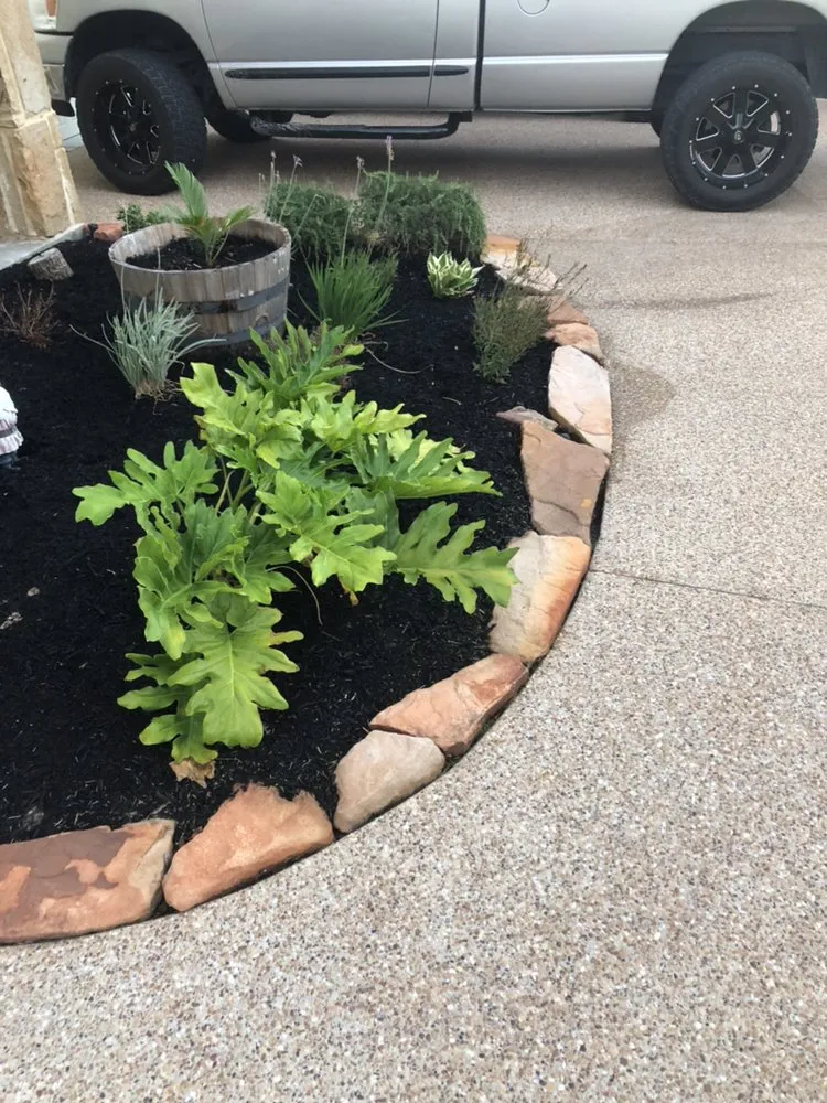 Affordable landscape installation in College Station, TX - H O T Lawns