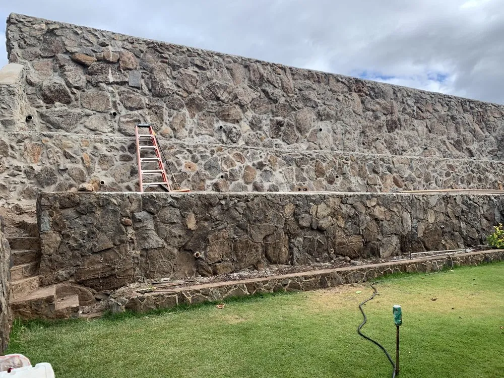 Local landscape design in Ocean View, HI by H T M Masonry