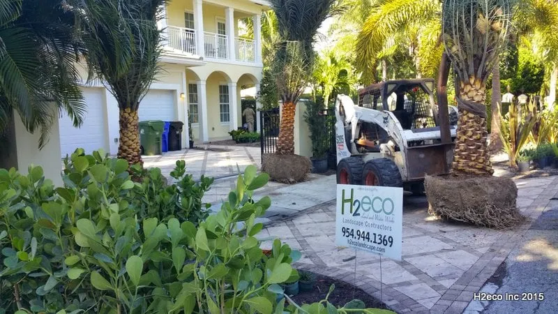 Top-rated landscaping services for residential properties in Margate, FL by H2eco Land & Waterworks