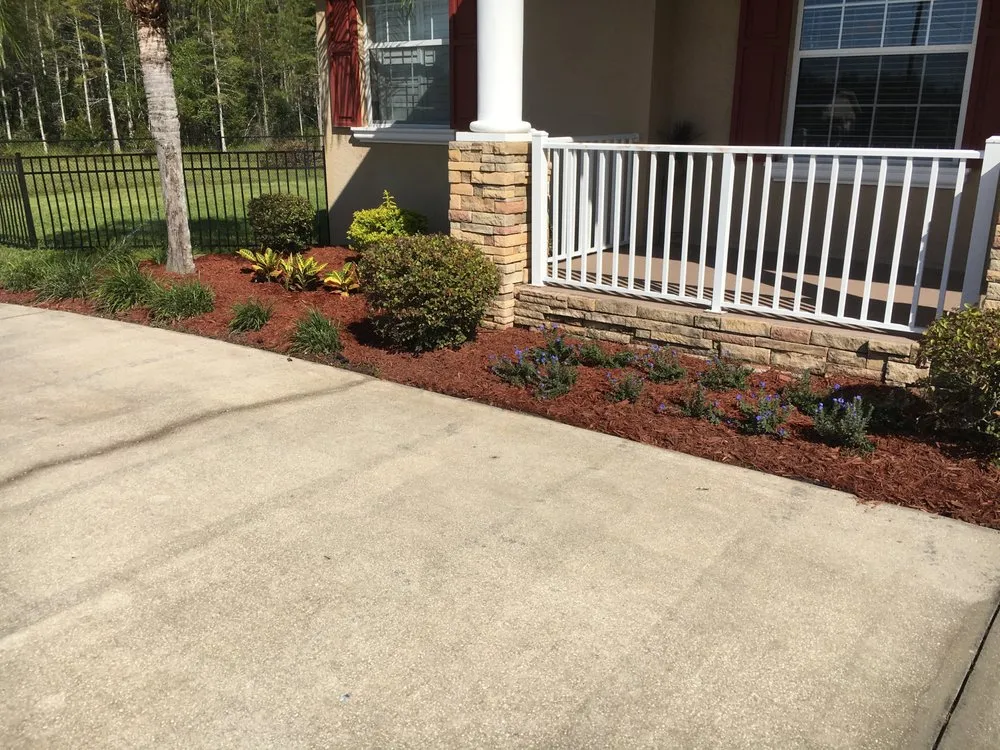 Affordable outdoor landscaping for homes across Wesley Chapel, FL - H2o shine