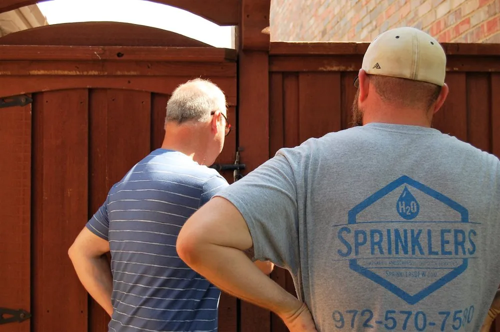 Trusted yard maintenance in Irving, TX by H2O Sprinkler Systems