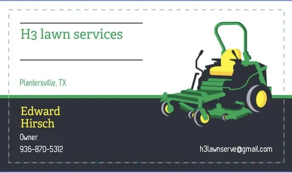 H3 Lawn Services Logo