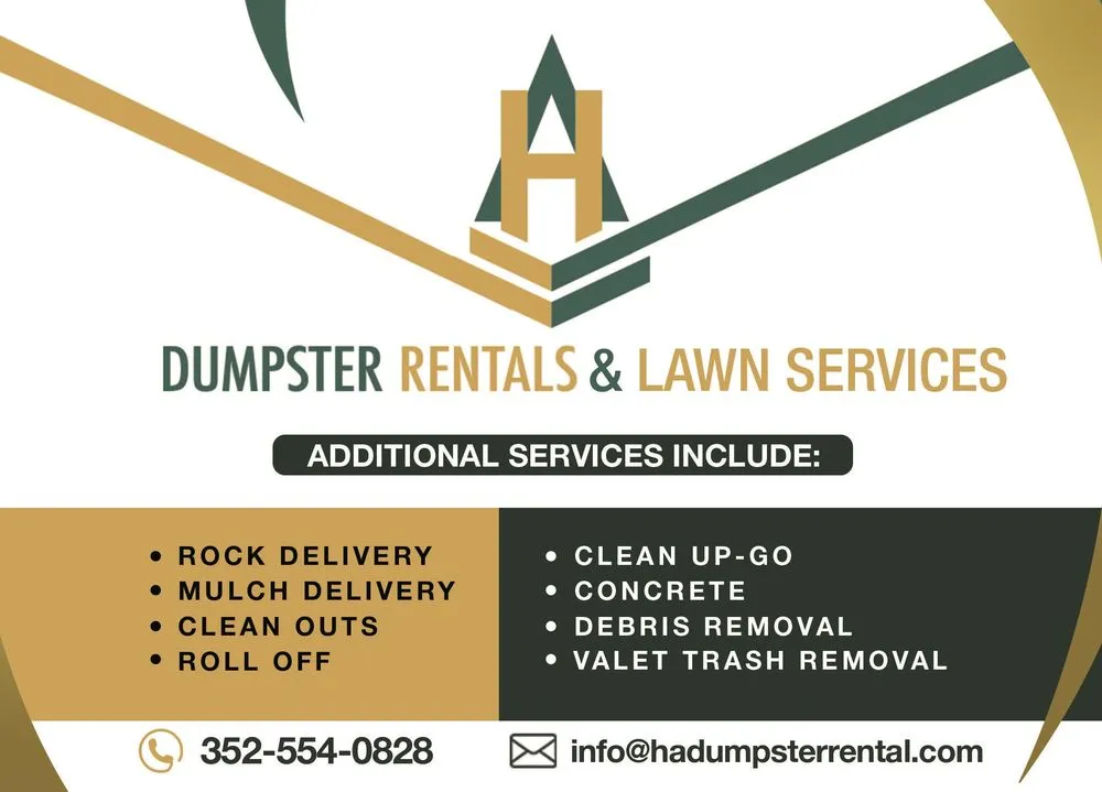Trusted landscape installation for year-round maintenance across Gainesville, FL - HA Dumpster Rentals & Lawn Services