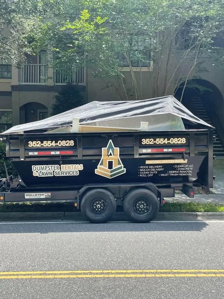 Affordable garden landscaping in Gainesville, FL - HA Dumpster Rentals & Lawn Services