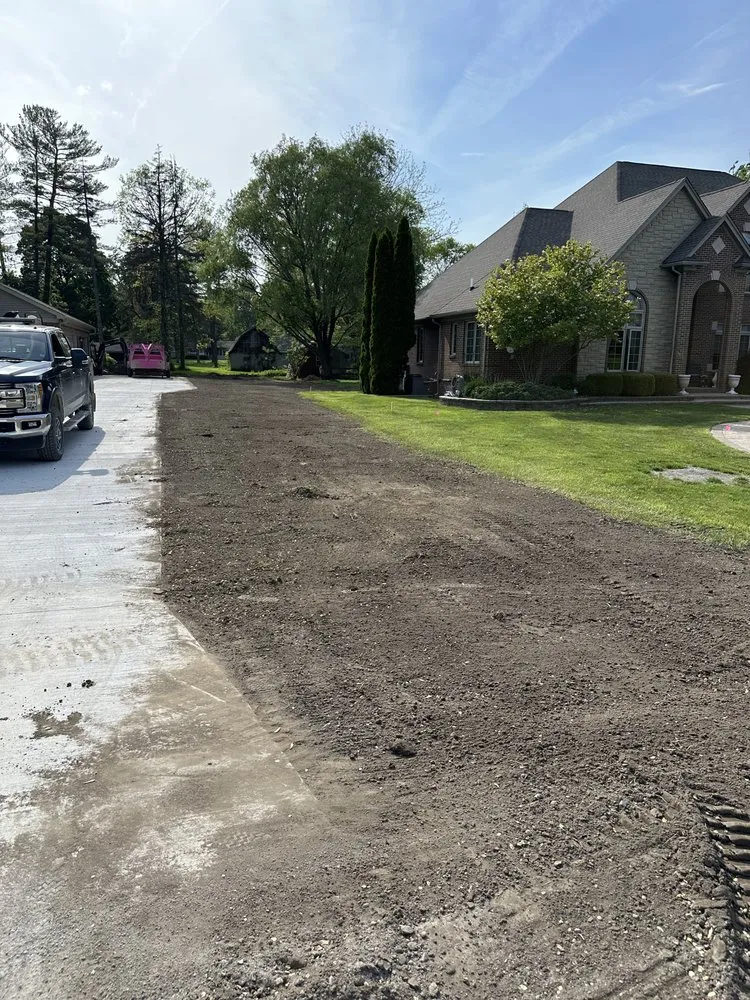 Local residential landscaping in Columbus, MI by Haack's Excavation Solutions