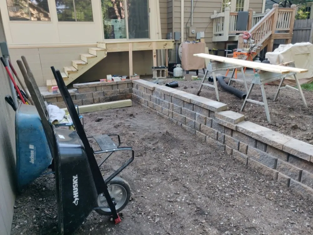 Custom yard maintenance in Minneapolis, MN by Haas Hardscapes & Demo
