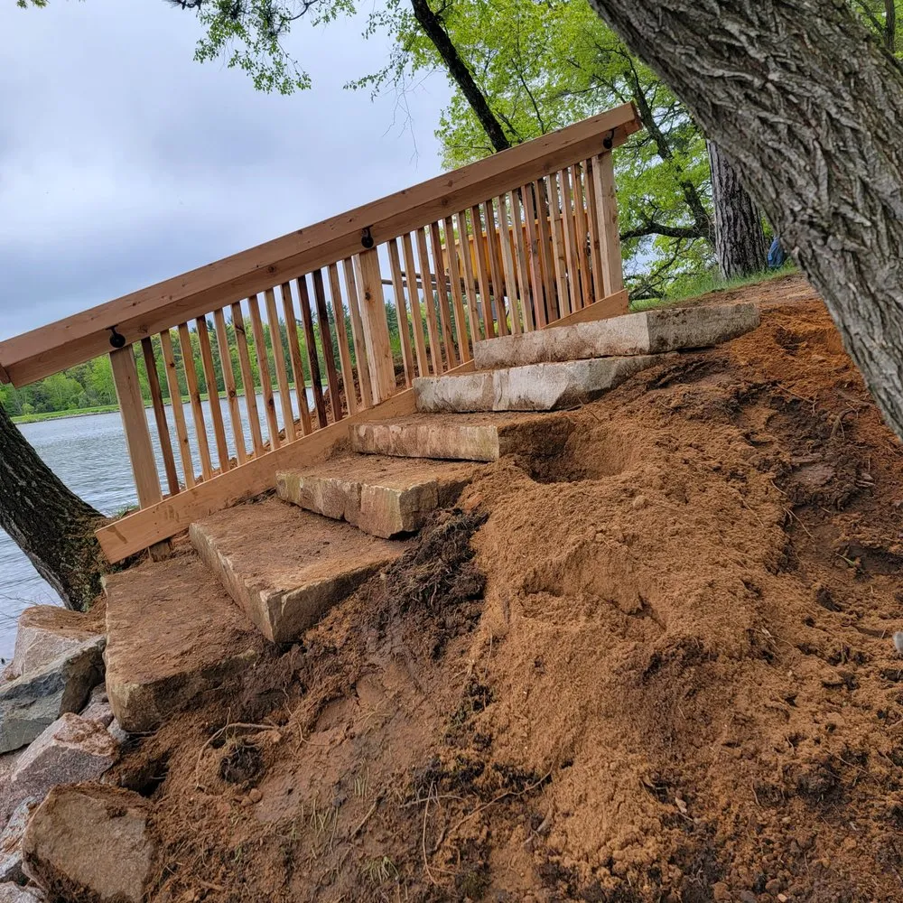 Custom landscape design for residential properties in Stevens Point, WI by Haas Landscaping