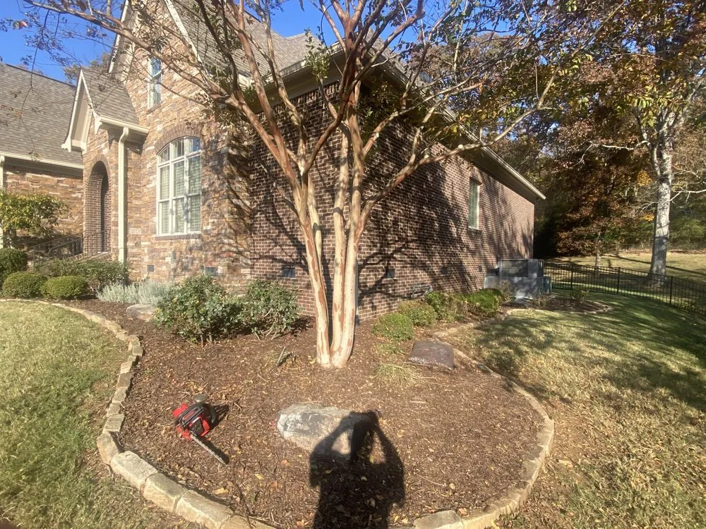 Custom yard cleanup service with custom design across Middle Valley, TN - HABB lawn and landscaping