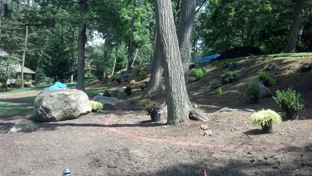 Professional lawn mowing service for residential properties in Parsippany, NJ by Habermann Landscaping