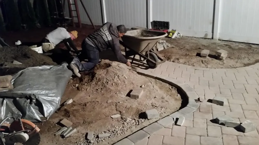 Custom landscape design for year-round maintenance in Parsippany, NJ by Habermann Landscaping