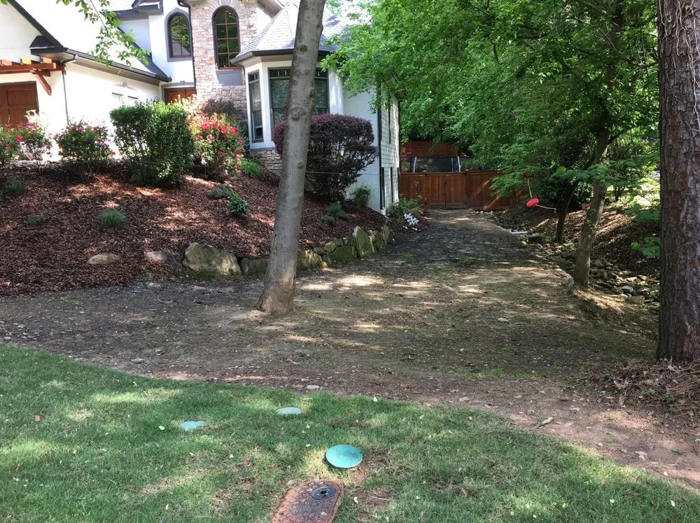Trusted landscape installation with custom design in Atlanta, GA by Habersham Gardens Landscape Services