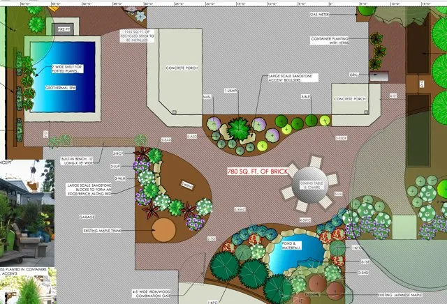 Professional outdoor landscaping in Eagle, ID by Habiscapes