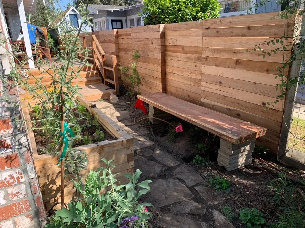 Custom landscape design in Sebastopol, CA by Habitat Gardens CA