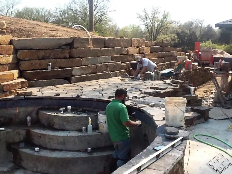 Expert landscape installation for year-round maintenance in Bartlesville, OK by Hadco Services