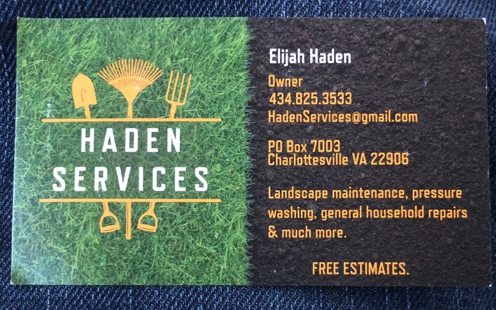 Professional yard maintenance in Charlottesville, VA - Haden Services