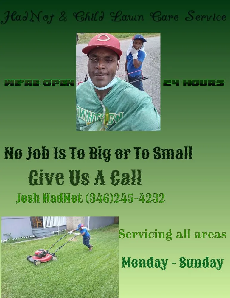 Trusted residential landscaping with custom design in Houston, TX by HadNot & Child Lawn Care Service