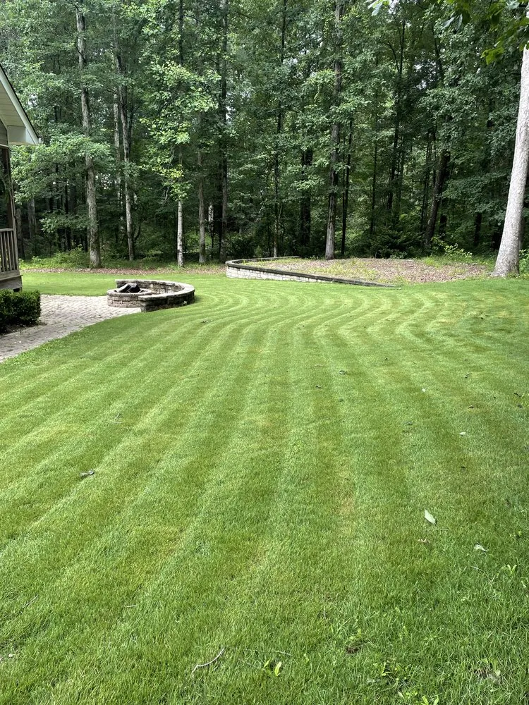 Custom garden landscaping near you in Meansville, GA by Hagelthorn’s Lawncare