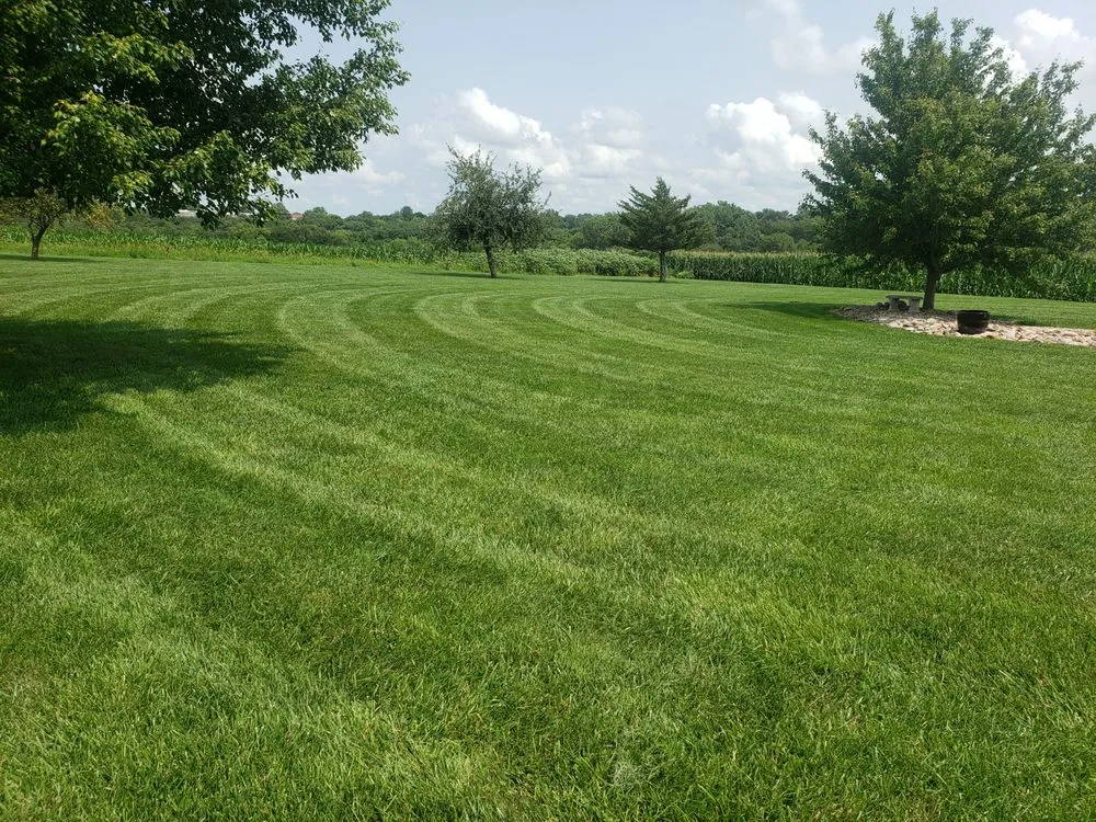 Top-rated landscape design in Auburn, NE by Hager's Lawncare and Snow Removal