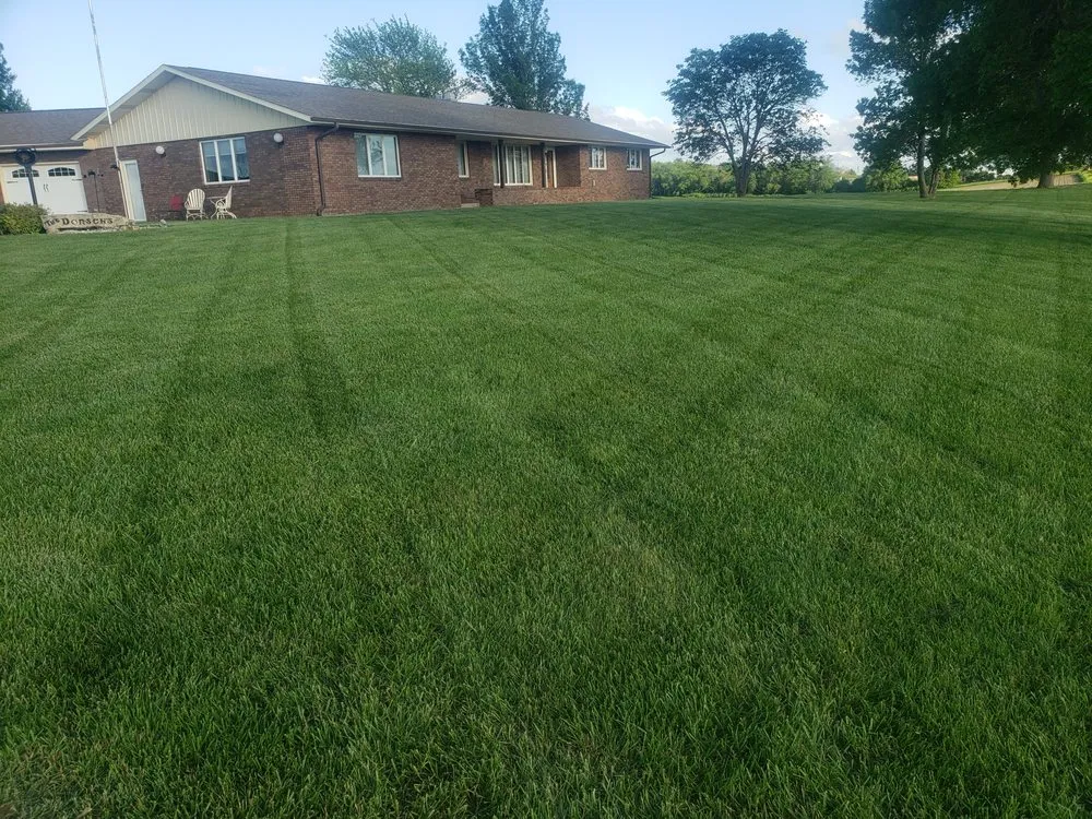 Custom lawn mowing service for outdoor upgrades in Auburn, NE by Hager's Lawncare and Snow Removal