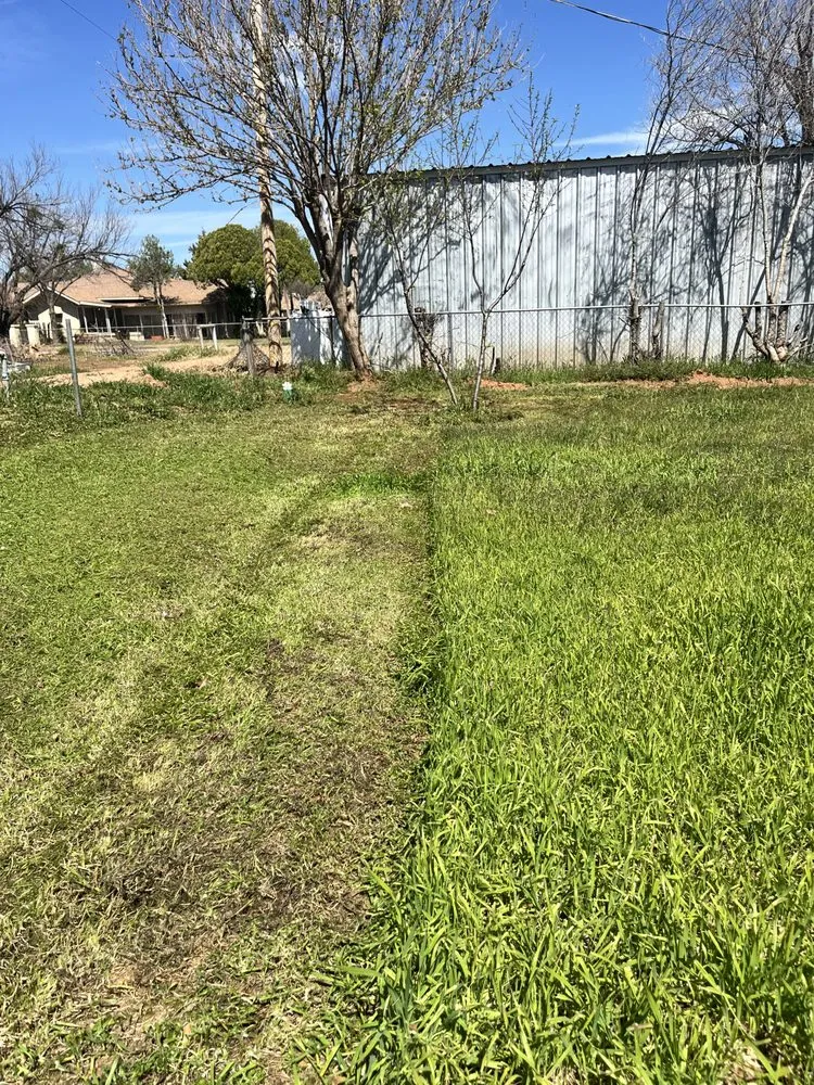 Professional garden landscaping in Crowell, TX by Hagues Landscaping