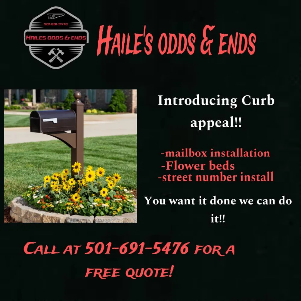 Custom landscape installation in Heber Springs, AR by Haile’s Odds & Ends