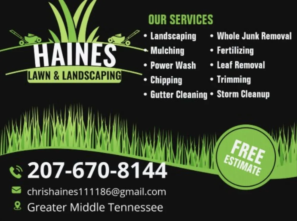 Trusted lawn care service in Springfield, TN - Haines Lawn & Landscaping