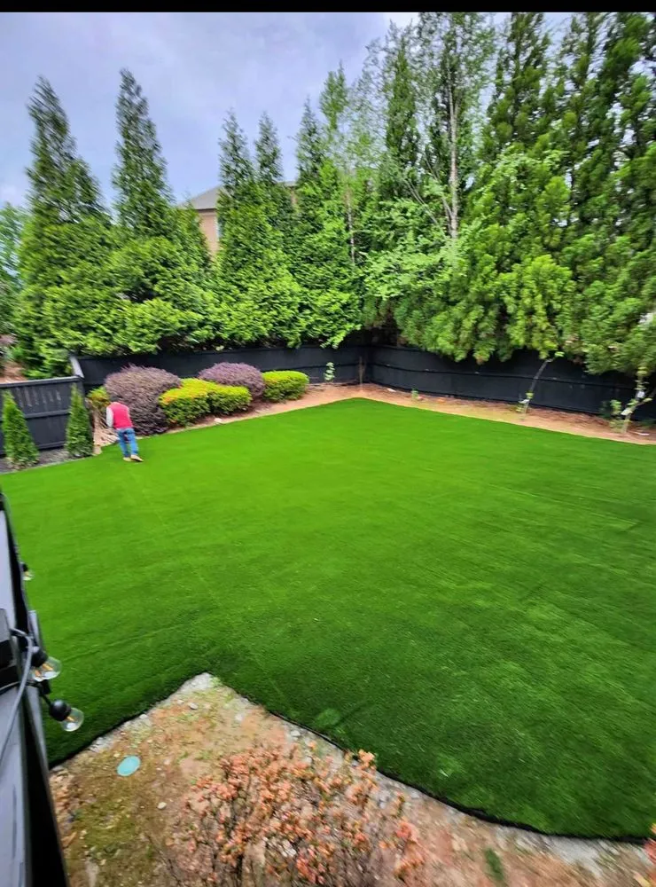 Trusted landscape design for beautiful yards in Atlanta, GA by Halal Landscape