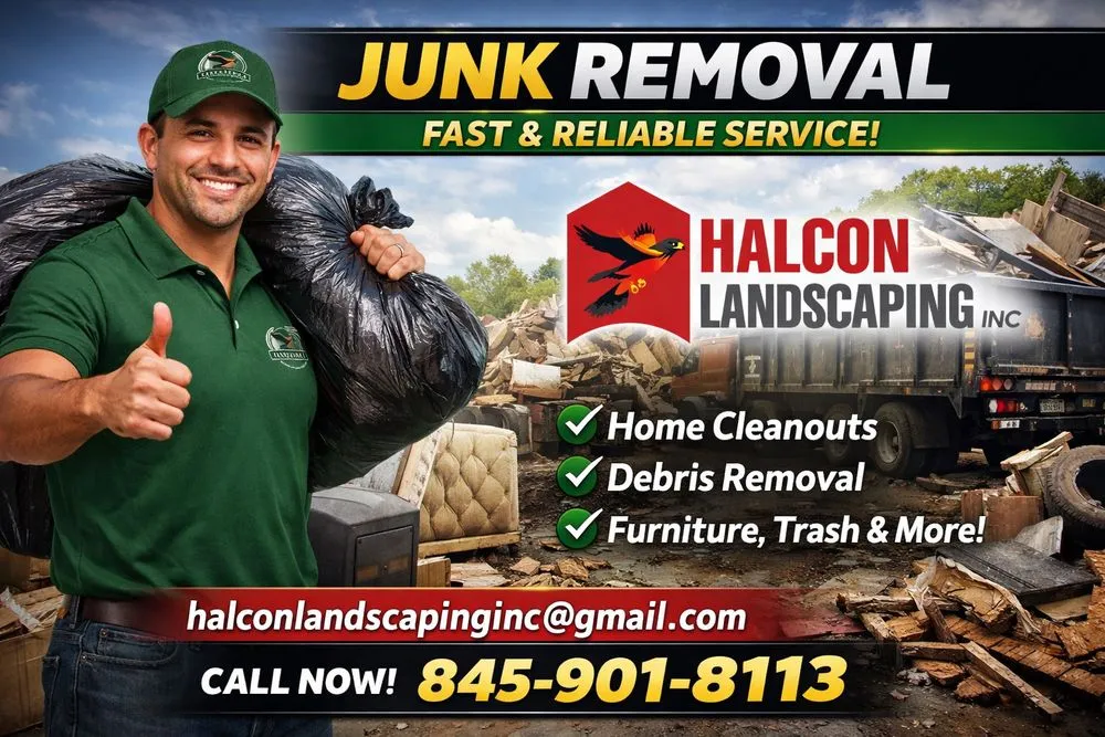 Trusted outdoor landscaping near you in Kingston, NY by Halcon Landscaping