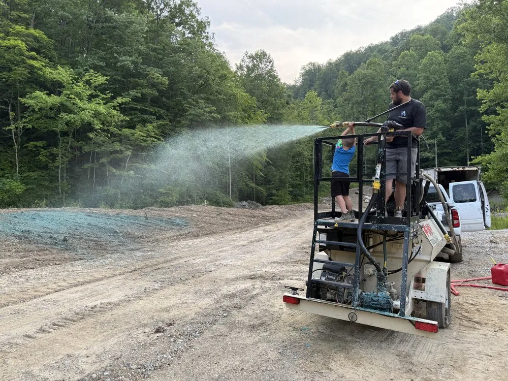 Custom outdoor landscaping for year-round maintenance in London, KY by Hale's Hydroseeding