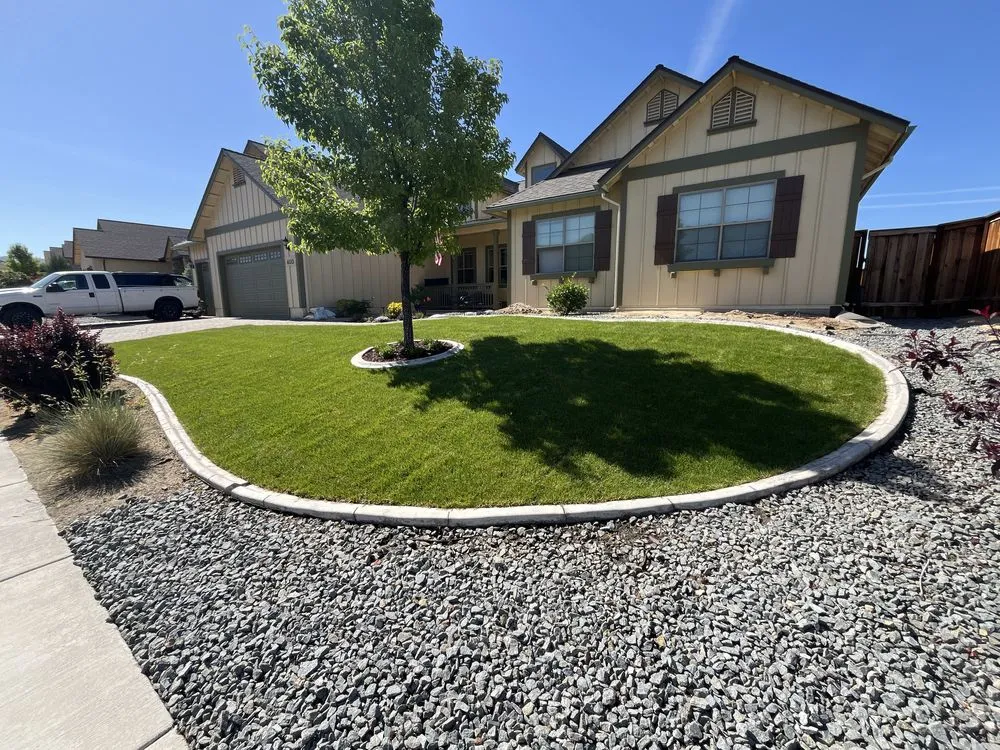 Affordable lawn care service in Sparks, NV by Half Moon Gardening & Landscapes