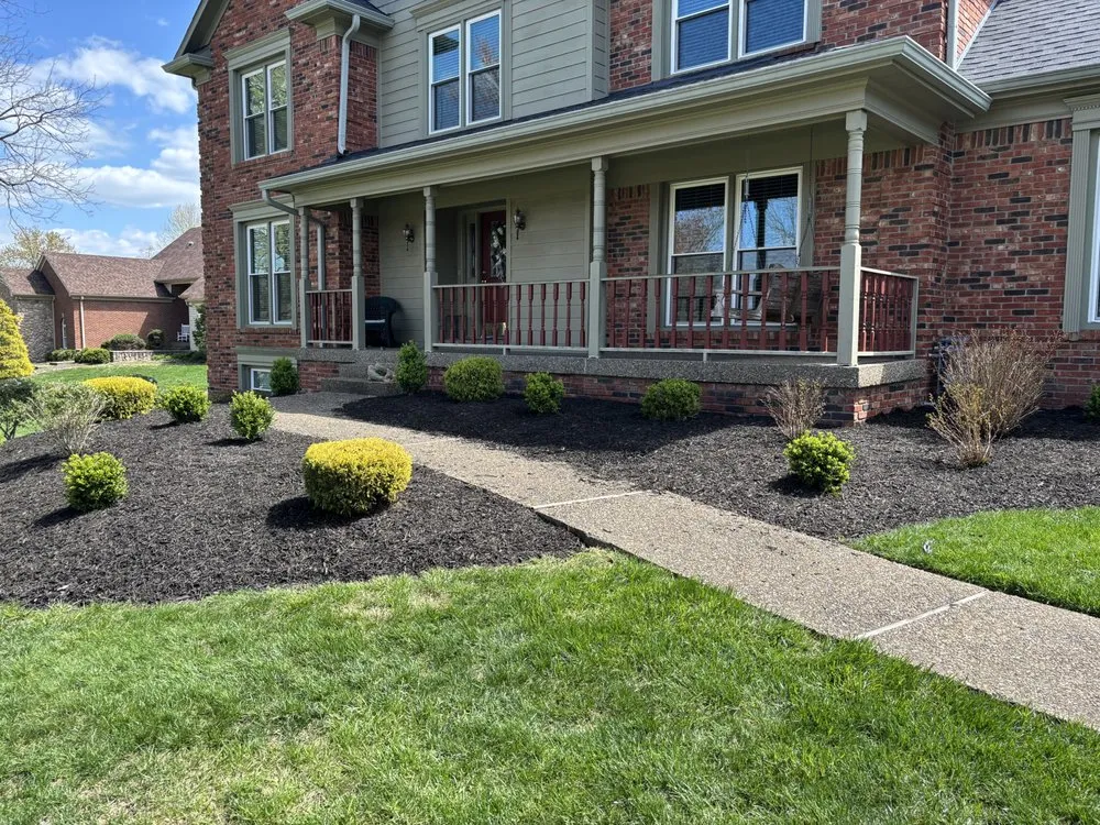 Professional residential landscaping with custom design across La Grange, KY - Hall & Green Landscape