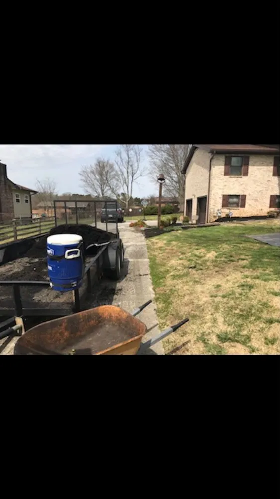 Reliable garden landscaping for homes in Sevierville, TN by Hall and Son's Lawn Care & Fencing