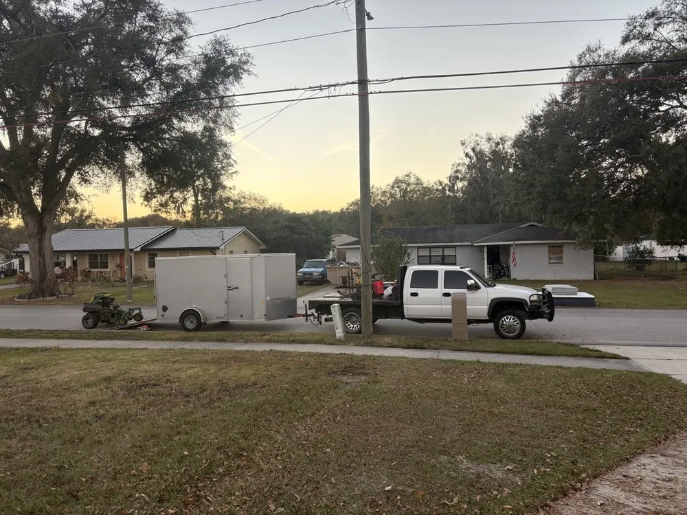 Custom outdoor landscaping in Bartow, FL by Hall Environmental