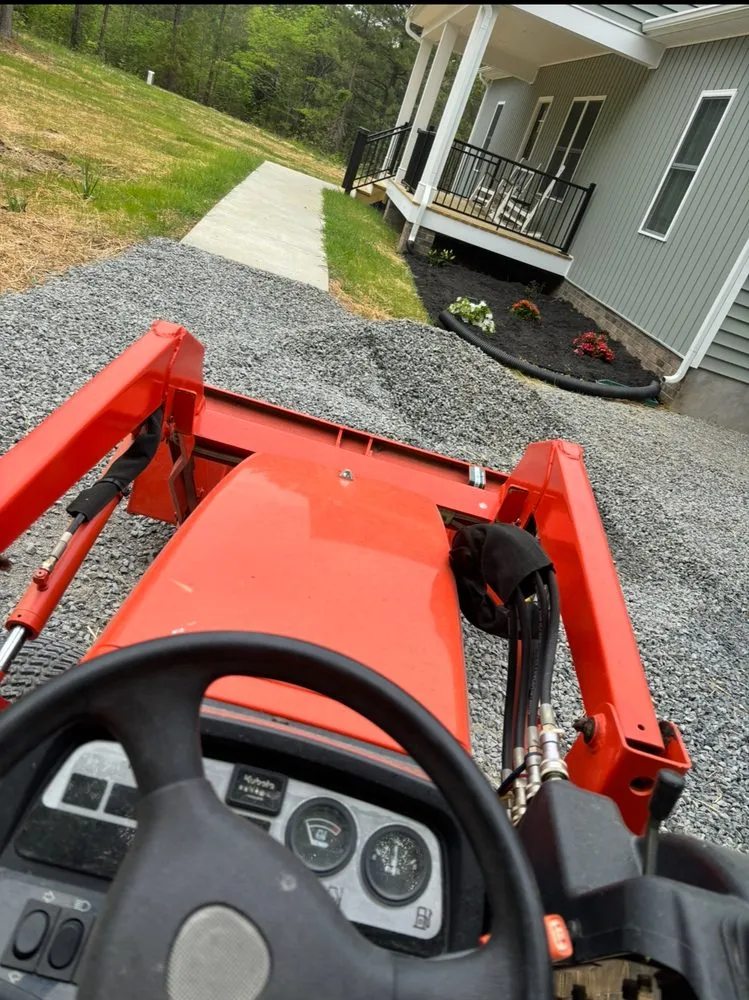 Reliable landscape installation in Bumpass, VA - Hall Family Hauling