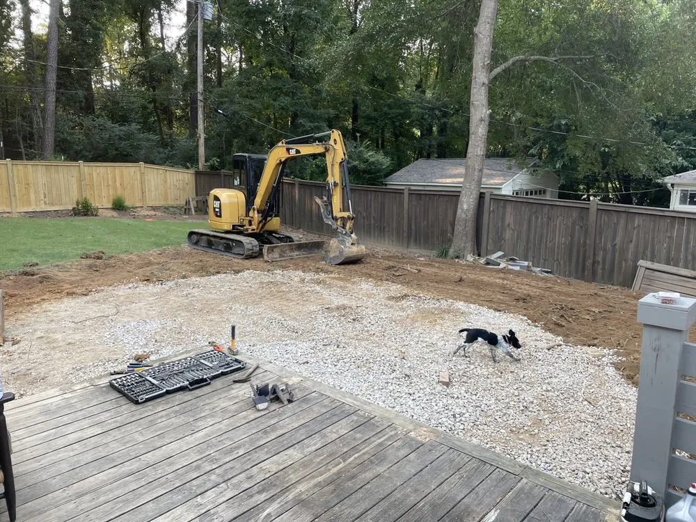 Custom residential landscaping in Bessemer, AL - Hall Hauling & Construction