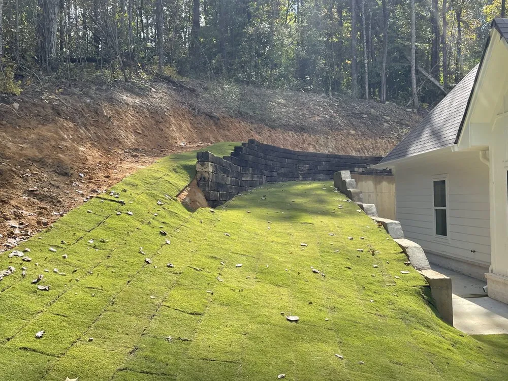 Expert landscape design with custom design in Bessemer, AL by Hall Hauling & Construction