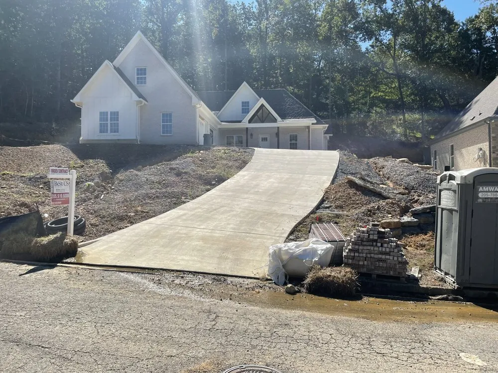 Affordable landscape installation for residential properties in Bessemer, AL by Hall Hauling & Construction