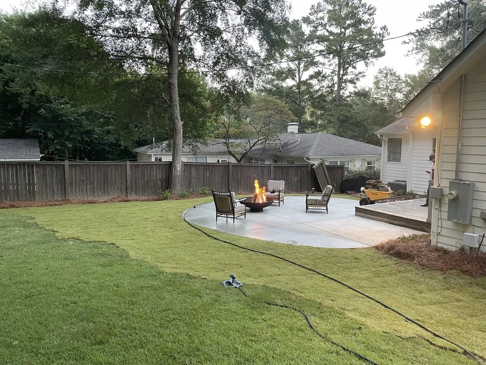 Local lawn mowing service with custom design in Bessemer, AL by Hall Hauling & Construction