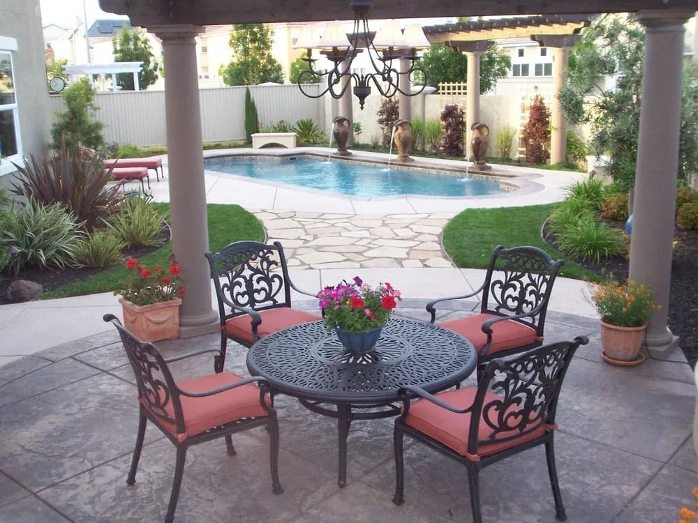 Professional landscaping services with custom design in Vacaville, CA by Hall Landscape Design