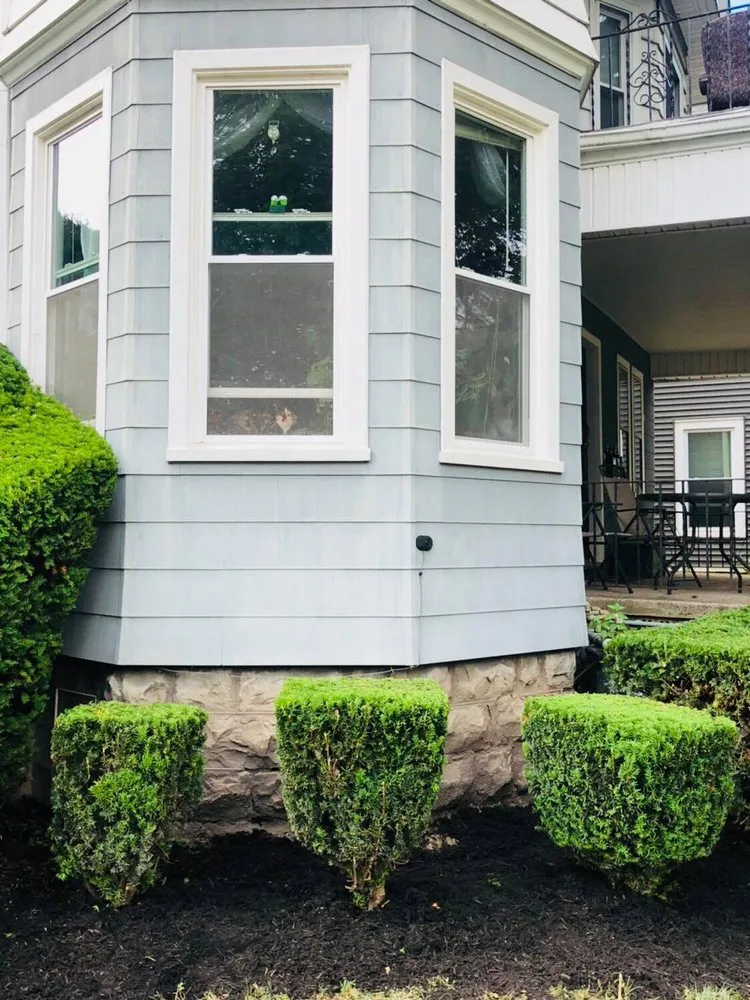 Top-rated landscaping services for residential properties in Buffalo, NY by Hall Services