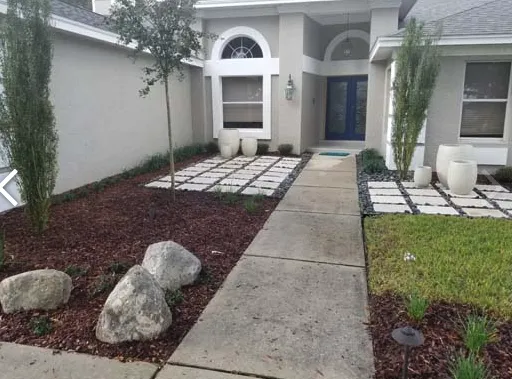 Professional residential landscaping in Fruitland Park, FL by Hall's Complete Landscape