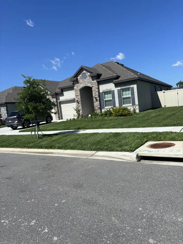 Local landscape installation in Spring Hill, FL by Hall’s Complete Lawn Care