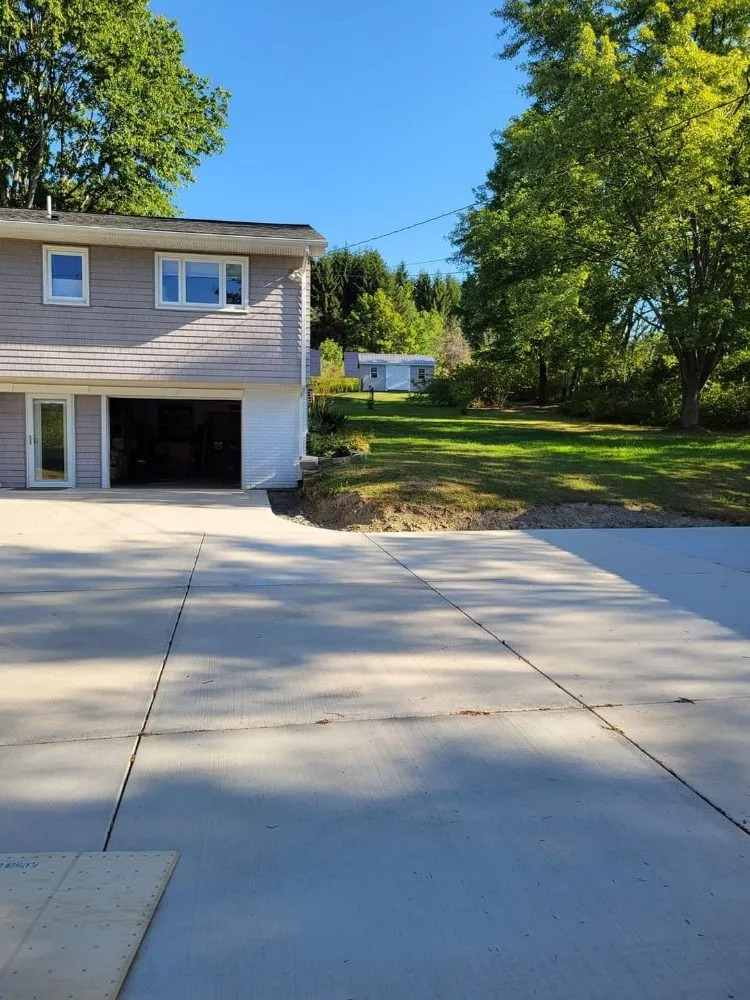 Local outdoor landscaping with custom design across Johnson City, NY - Halls Home Repair & Residential Services