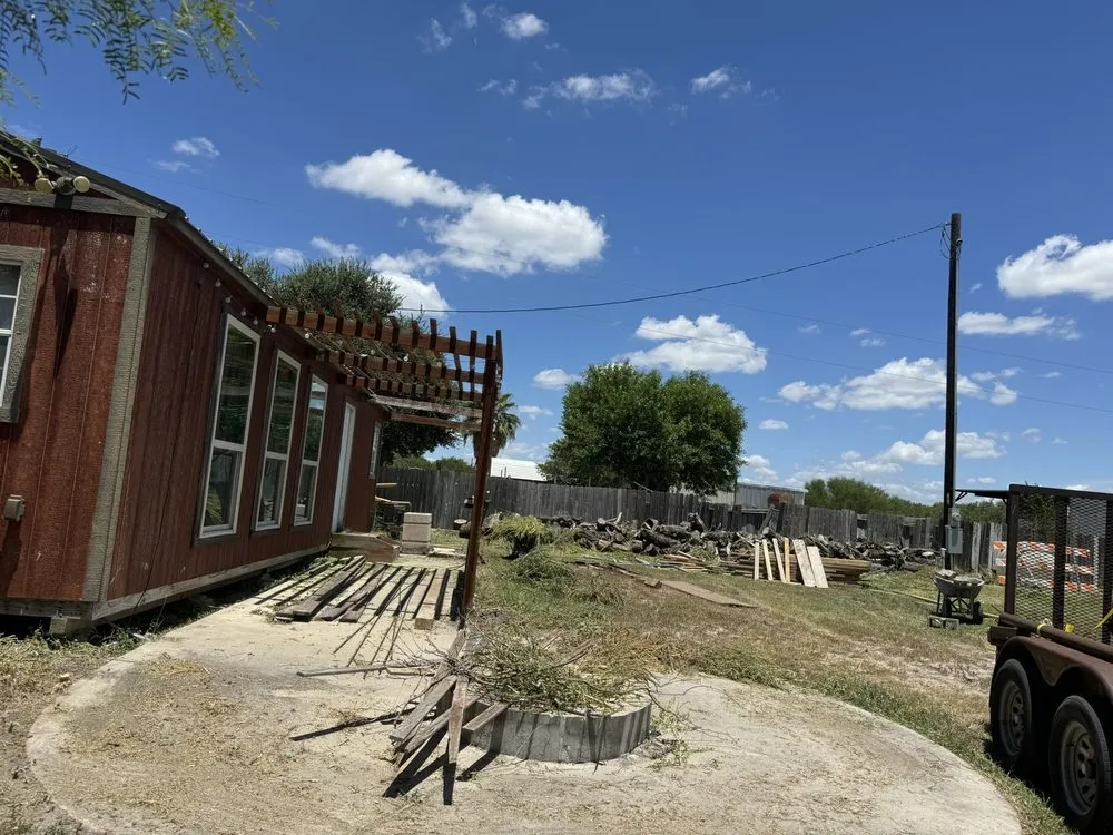 Affordable yard cleanup service for year-round maintenance in Beeville, TX by Halls Landscaping & More Services