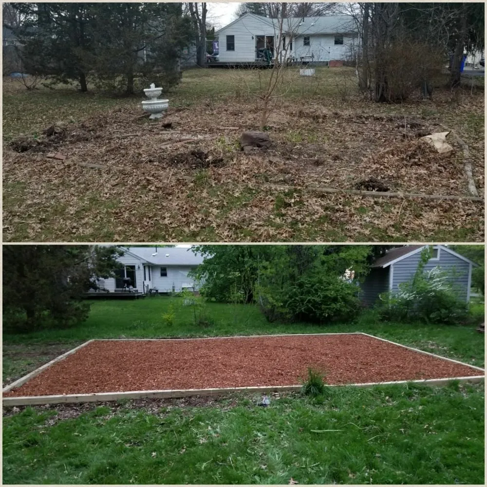 Local yard maintenance in West Hartford, CT by Hall's Landscaping
