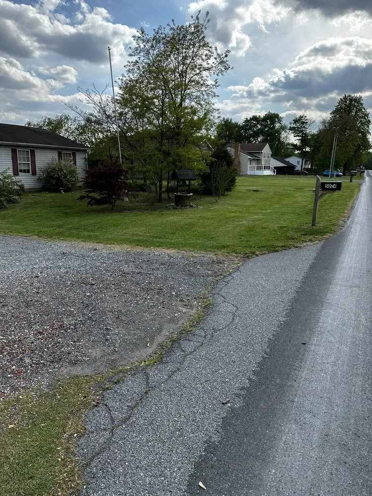 Custom yard cleanup service for outdoor upgrades in Hartly, DE by Halls Lawn Care